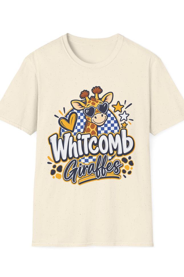 'Whitcomb Giraffes' Cute Heart Sunglasses Design