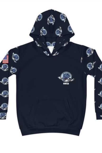 LI Mustangs Hockey Children's Hoodie — "Let's See the Pride!"