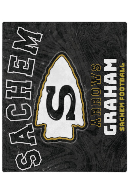 Personalized Sachem North Blanket — Custom Name