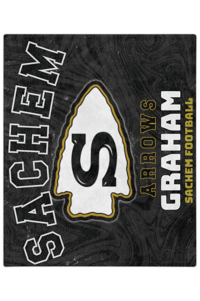 Personalized Sachem North Blanket — Custom Name