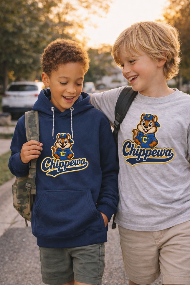 Chippewa Mascot - Youth & Adult Spiritwear
