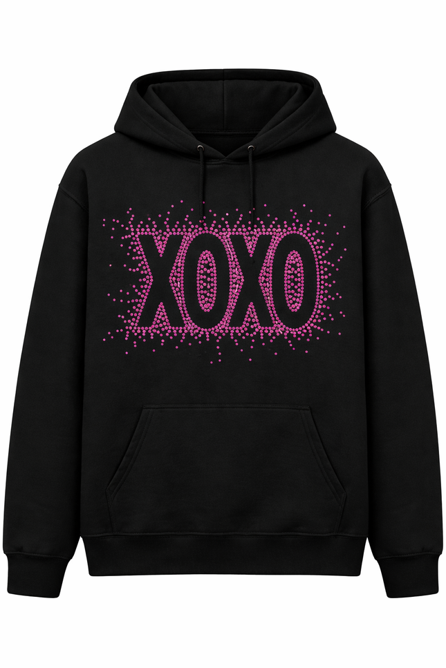Rhinestone XOXO Crewneck Sweatshirt