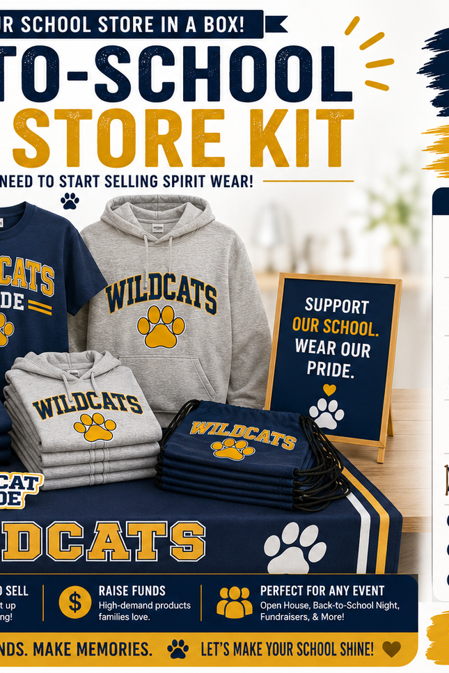 Back-to-School Spirit Store Kit