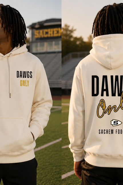 Dawgs Only Sachem Football Hoodie