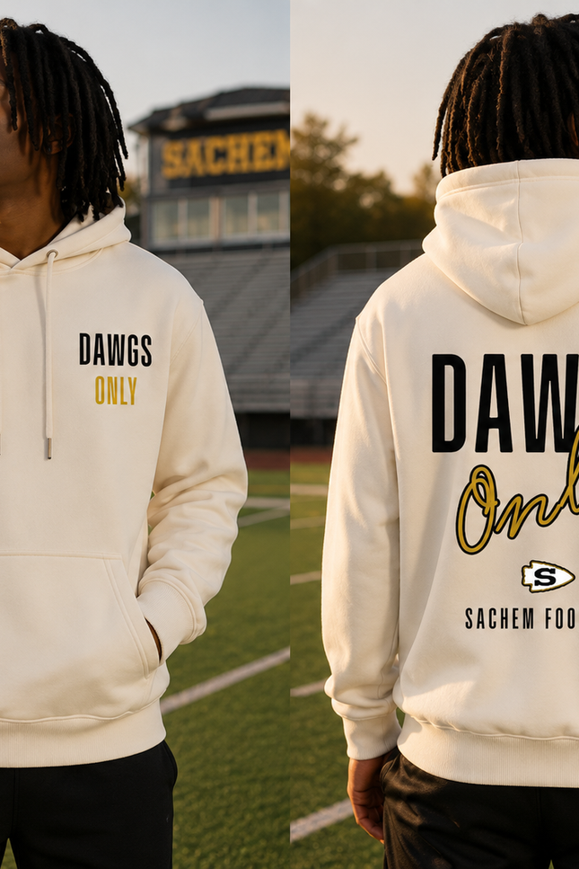 Dawgs Only Sachem Football Hoodie