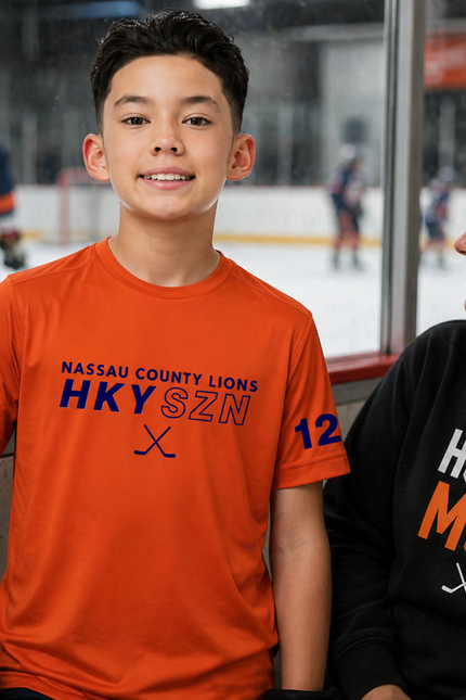 Nassau County Lions “HKY SZN” Tee