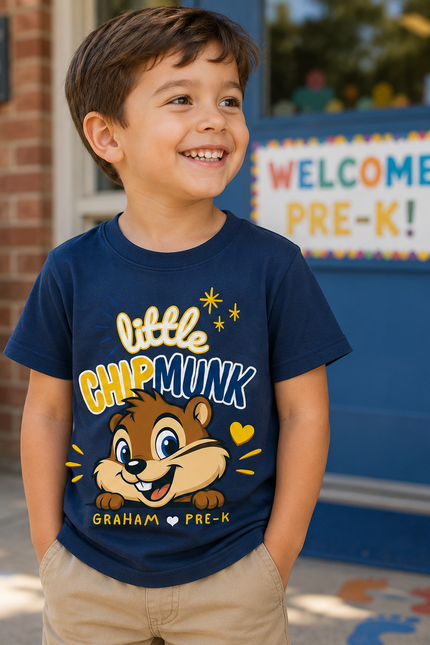 Personalized Little Chipmunk Shirt