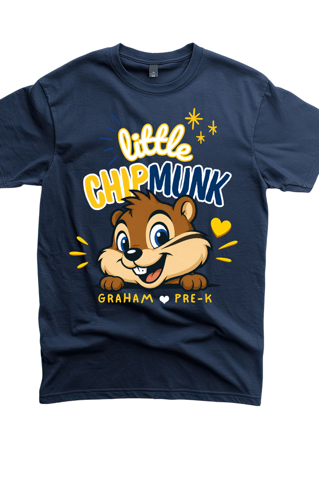 Personalized Little Chipmunk Shirt