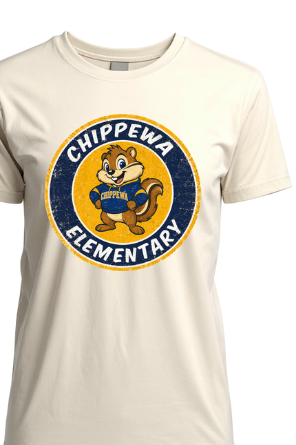 Vintage Chippewa Personalized Youth Sports Shirt