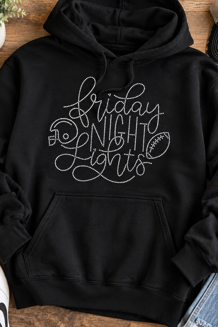 Friday Night Lights Rhinestone Hoodie