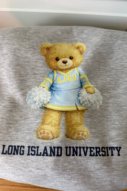 Custom Teddy Bear Team Sweatshirt – Personalized Player Number & Sport!