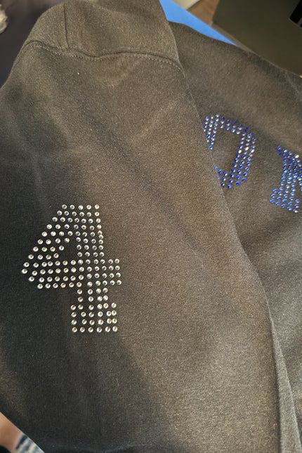 Nassau Lions Rhinestone Hoodie