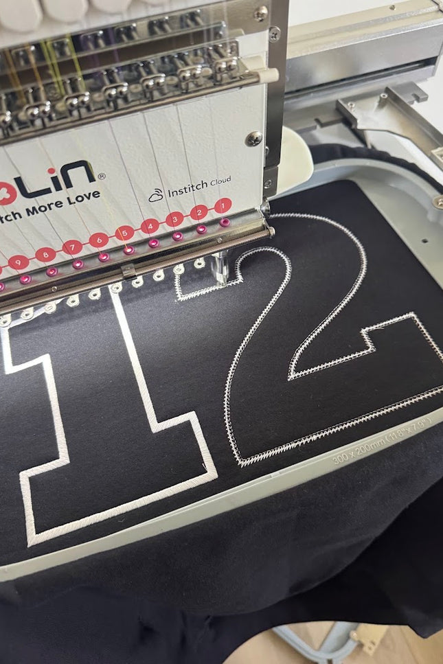 Sport Shirt, Custom Embroidered Name and Number