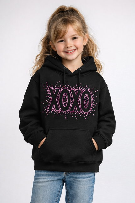 Rhinestone XOXO Crewneck Sweatshirt