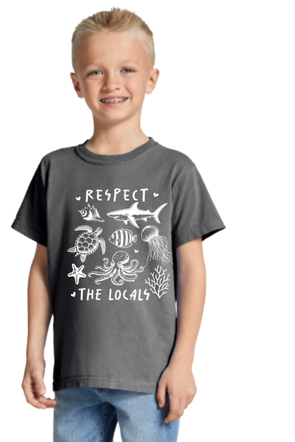 Respect the Locals – Ocean Friends Edition (Youth T-Shirt)