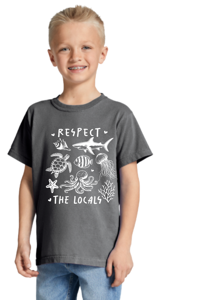 Respect the Locals – Ocean Friends Edition (Youth T-Shirt)