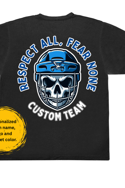 Respect All, Fear None Custom Skeleton Youth Tee