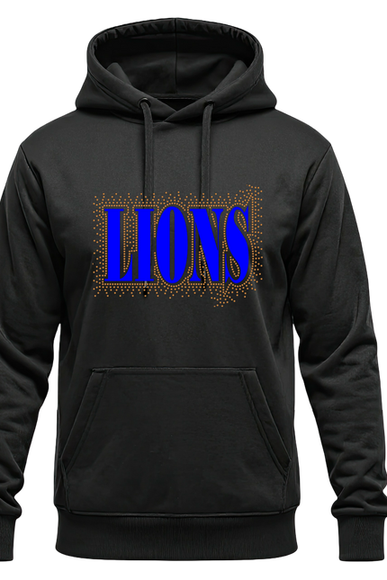 LIONS Glitter & Rhinestones Hoodie