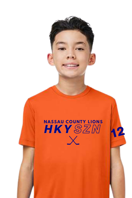Nassau County Lions “HKY SZN” Tee