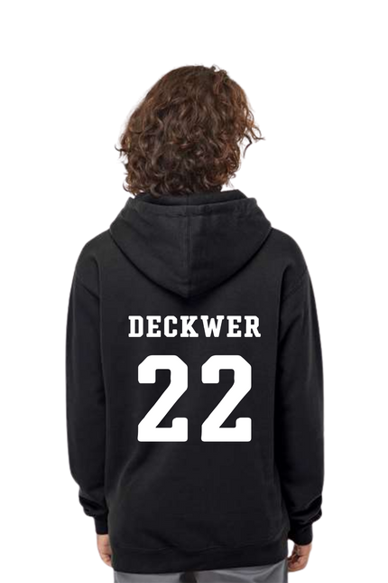 Double Agents Custom Hoodie (Front Logo + Custom Back)