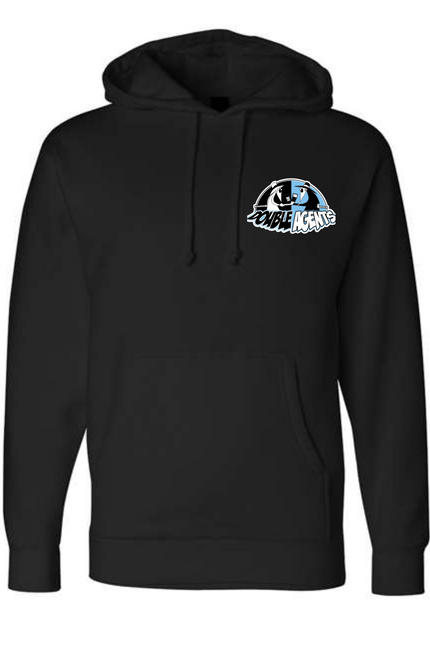 Double Agents Custom Hoodie (Front Logo + Custom Back)