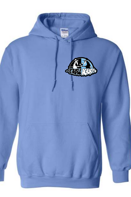 Double Agents Custom Hoodie (Front Logo + Custom Back)