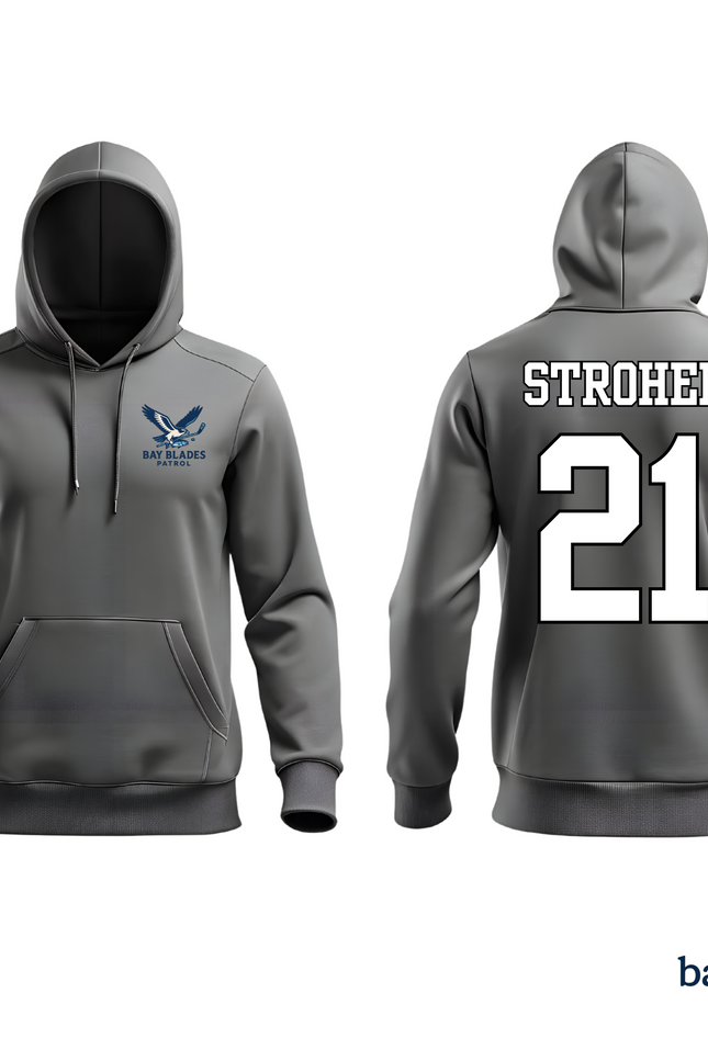 Personalized Child's Team Sweatshirt – Custom Name, Number & Logo