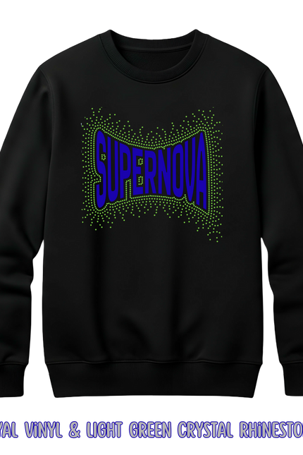 Supernova Cheer Custom Hoodie – Vinyl & Splatter