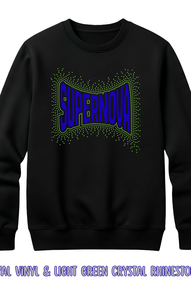 Supernova Cheer Custom Hoodie – Vinyl & Splatter