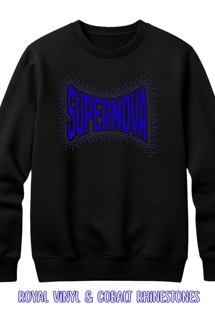 Supernova Cheer Custom Hoodie – Vinyl & Splatter