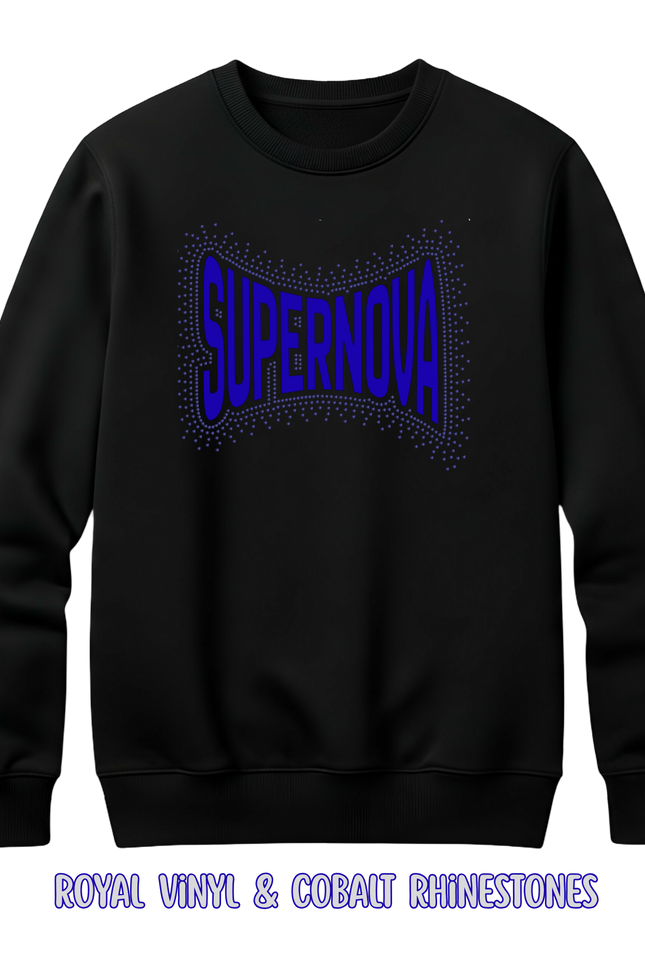 Supernova Cheer Custom Hoodie – Vinyl & Splatter