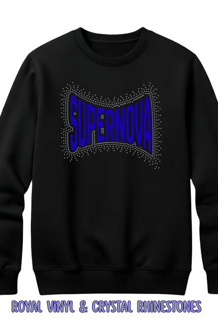 Supernova Cheer Custom Hoodie – Vinyl & Splatter