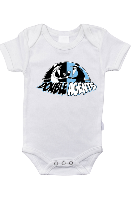 DOUBLE AGENTS Baby Onesie