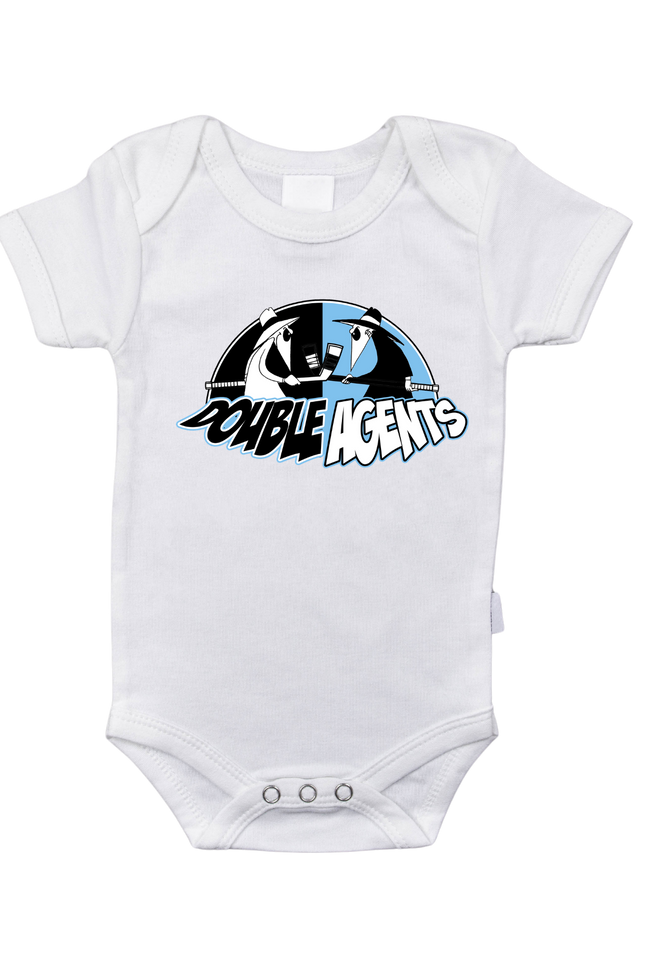 DOUBLE AGENTS Baby Onesie