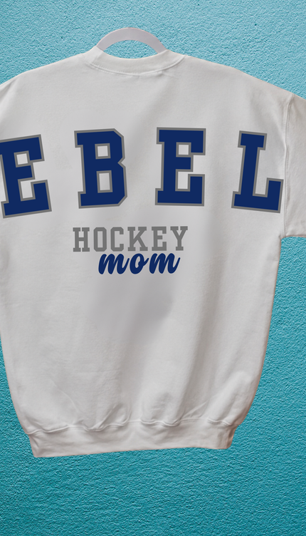 Hockey Mom Custom Crewneck