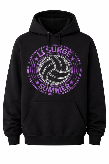 LI Surge Summer Rhinestone Hoodie