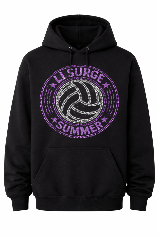 LI Surge Summer Rhinestone Hoodie