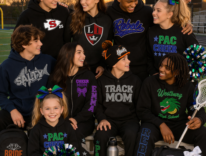 <h2><strong>Why Layla Joelle?</strong></h2><p><strong>✔ Premium Rhinestone Designs<br/>✔ Custom Team Orders<br/>✔ Fundraiser Ready<br/>✔ Designed & Pressed In-House<br/>✔ Boutique Quality – Not Basic Teamwear</strong><br/></p>
