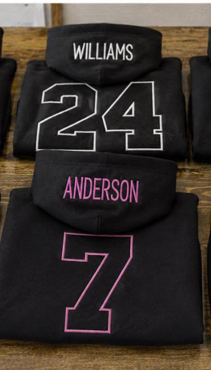 Sport Shirt, Custom Embroidered Name and Number