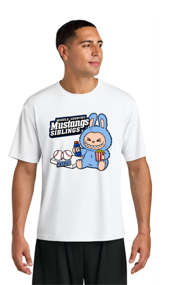 Middle Country Mustangs Siblings 2026 Baseball Shirt