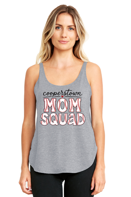 Cooperstown Mom Squad Baseball Festival Tank