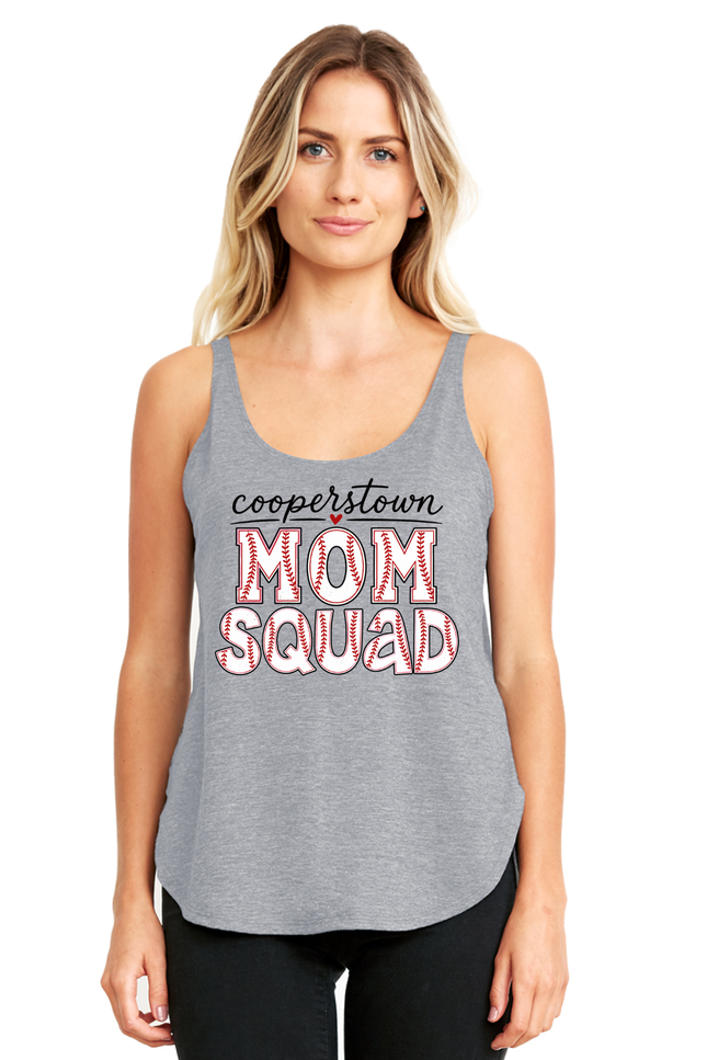 Cooperstown Mom Squad Baseball Festival Tank