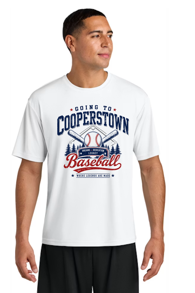 Going to Cooperstown Baseball Shirt