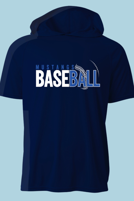 Mustangs Baseball Hoodie – Royal Blue