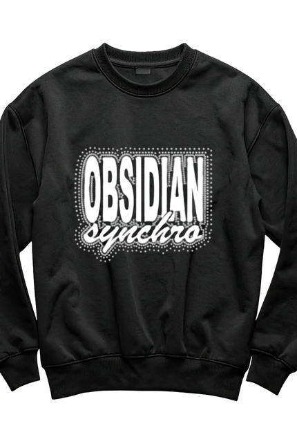 Obisidan Glitter Rhinestone