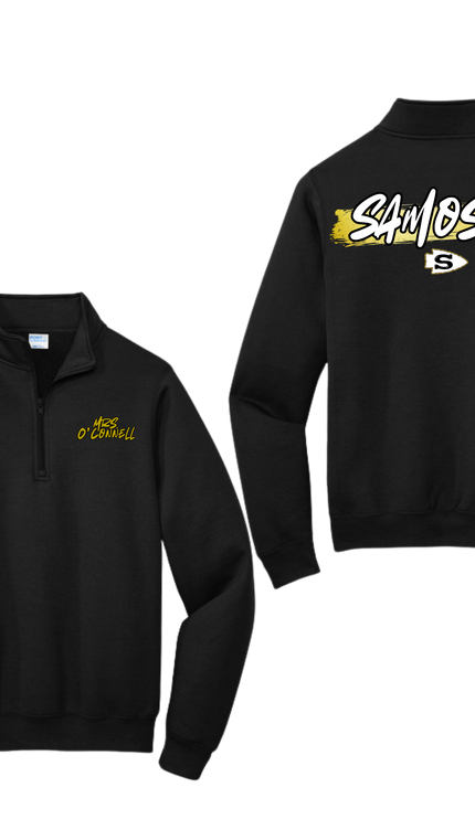 Personalized Samoset Arrows Quarter-Zip Pullover