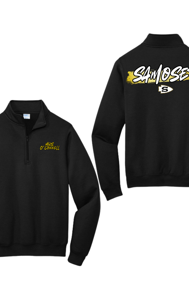 Personalized Samoset Arrows Quarter-Zip Pullover