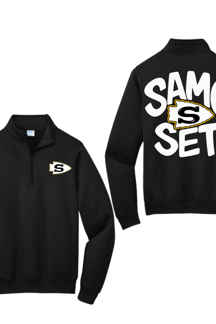 Samo-Set Arrows Quarter-Zip Pullover