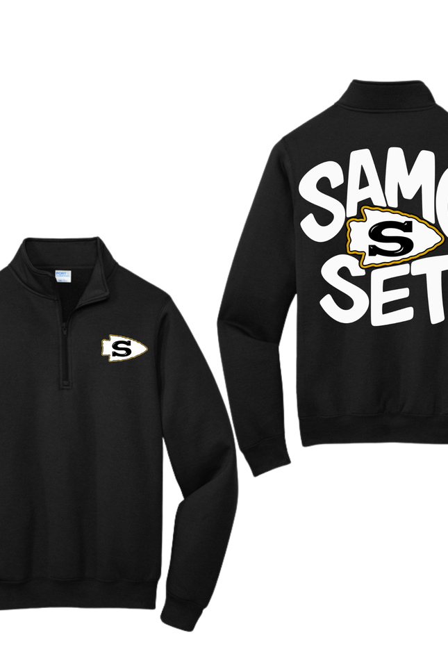 Samo-Set Arrows Quarter-Zip Pullover