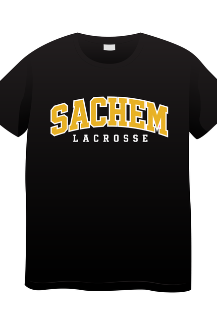 Gold Lacrosse Racerback/Tshirt (not personalized)